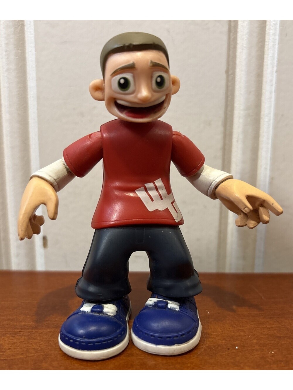 2010 Rob Dyrdek's Wild Grinders LIL ROB Action Figure Skateboarder Skater Poser